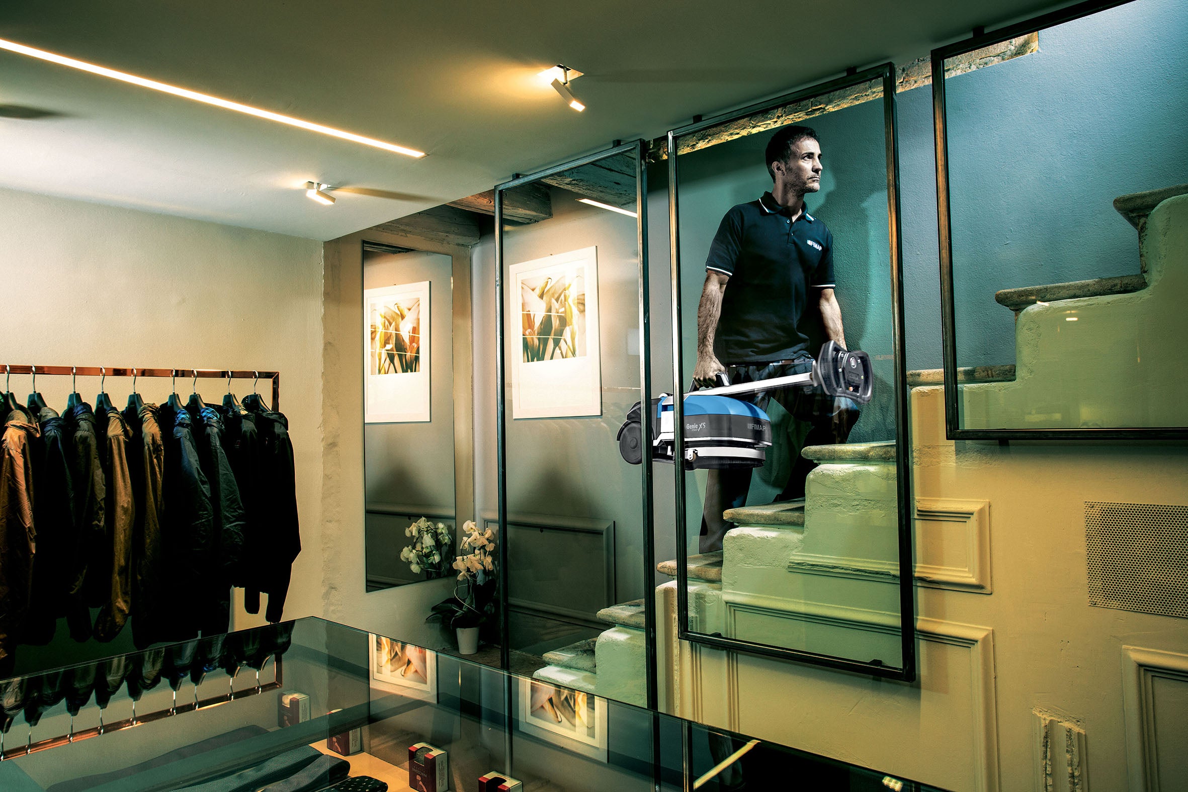 GENIE XS Ladegerät Stecker CN/AU mit PAD-TREIBTELLER