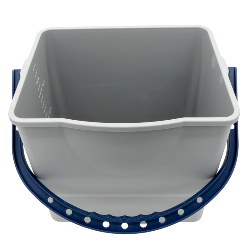 Sprintus Eimer 18 Liter grau blauer Henkel für CombiX und VariX