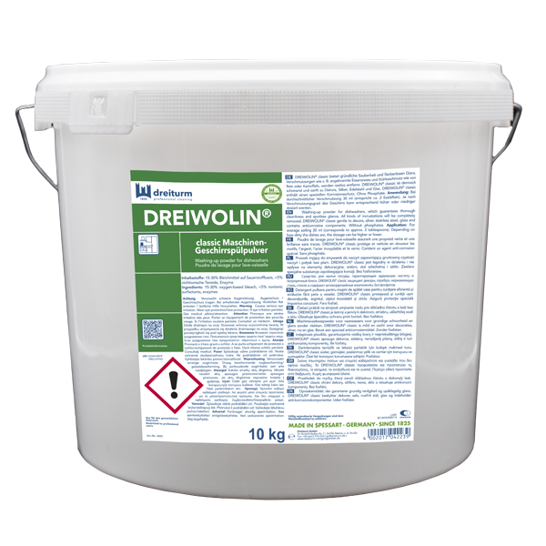 DREIWOLIN® classic Maschinen-Geschirrspülmittel