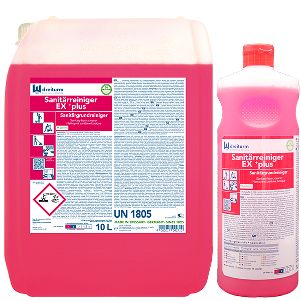 SANITÄRREINIGER EX +plus Sanitärgrundreiniger