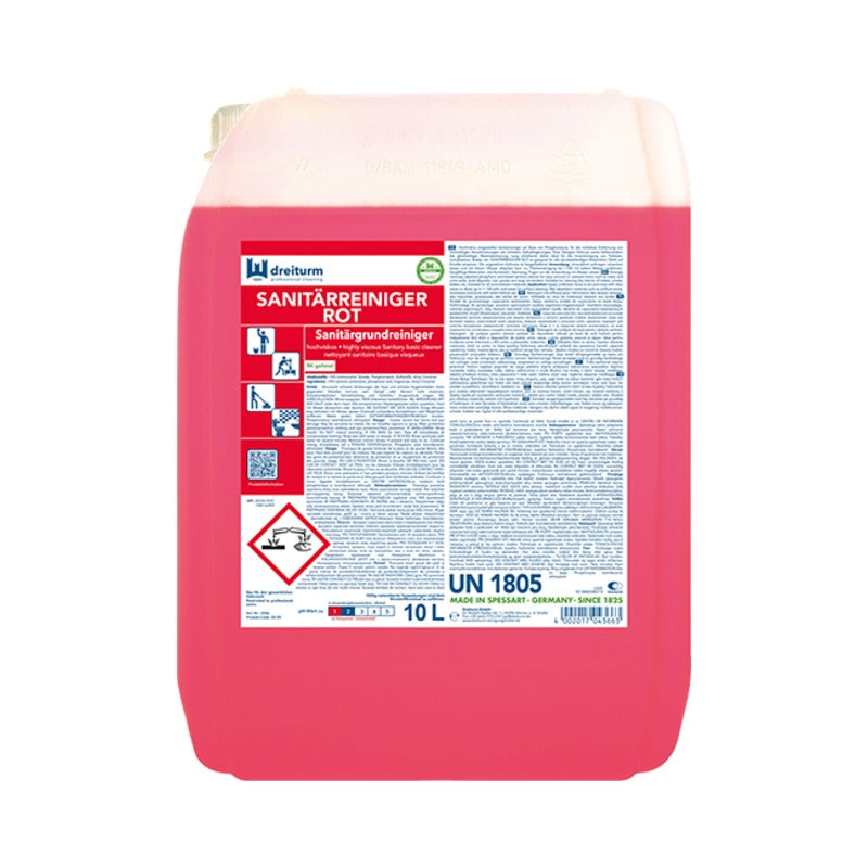 Dreiturm SANITÄRREINIGER ROT