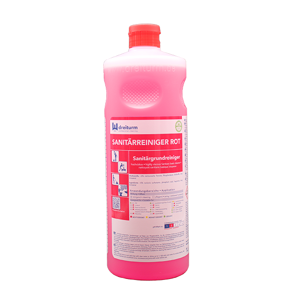 Sanitärreiniger rot