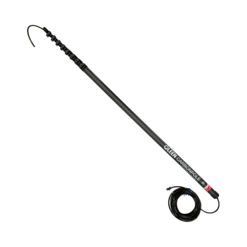 QLEEN NoTwist Carbon-Teleskopstange 8-teilig 1200 cm mit Schlauch