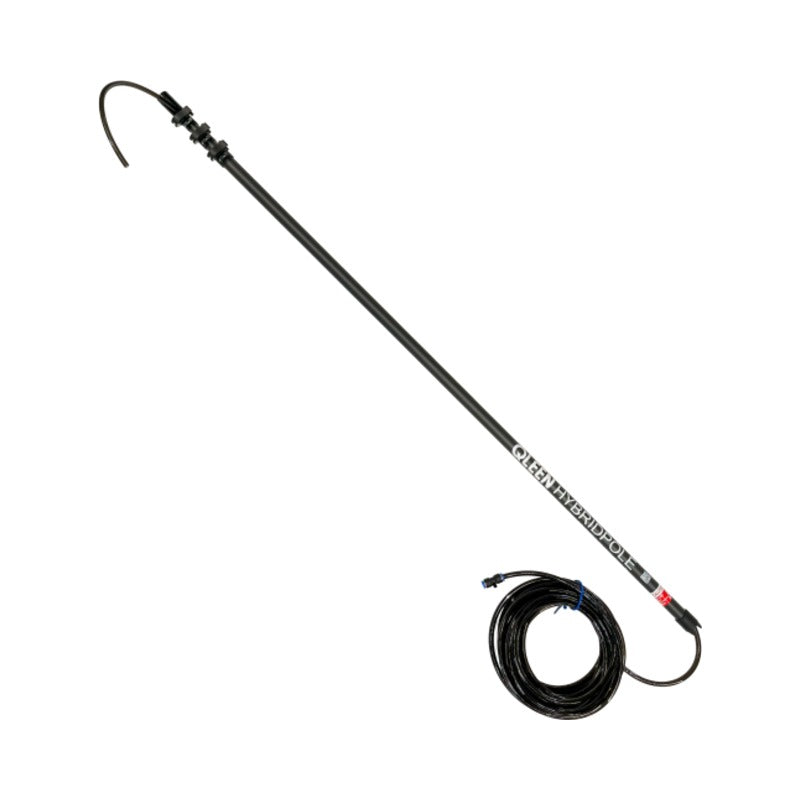 QLEEN NoTwist Hybrid-Teleskopstange 3-teilig 450 cm mit Schlauch