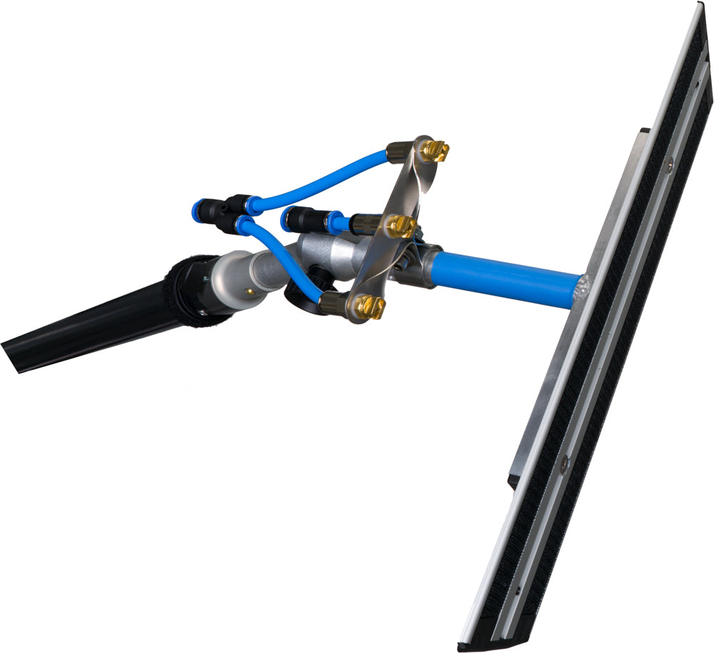 Qleen Padhalter mit 3 Power-Düsen und Vario-Alu Gelenk