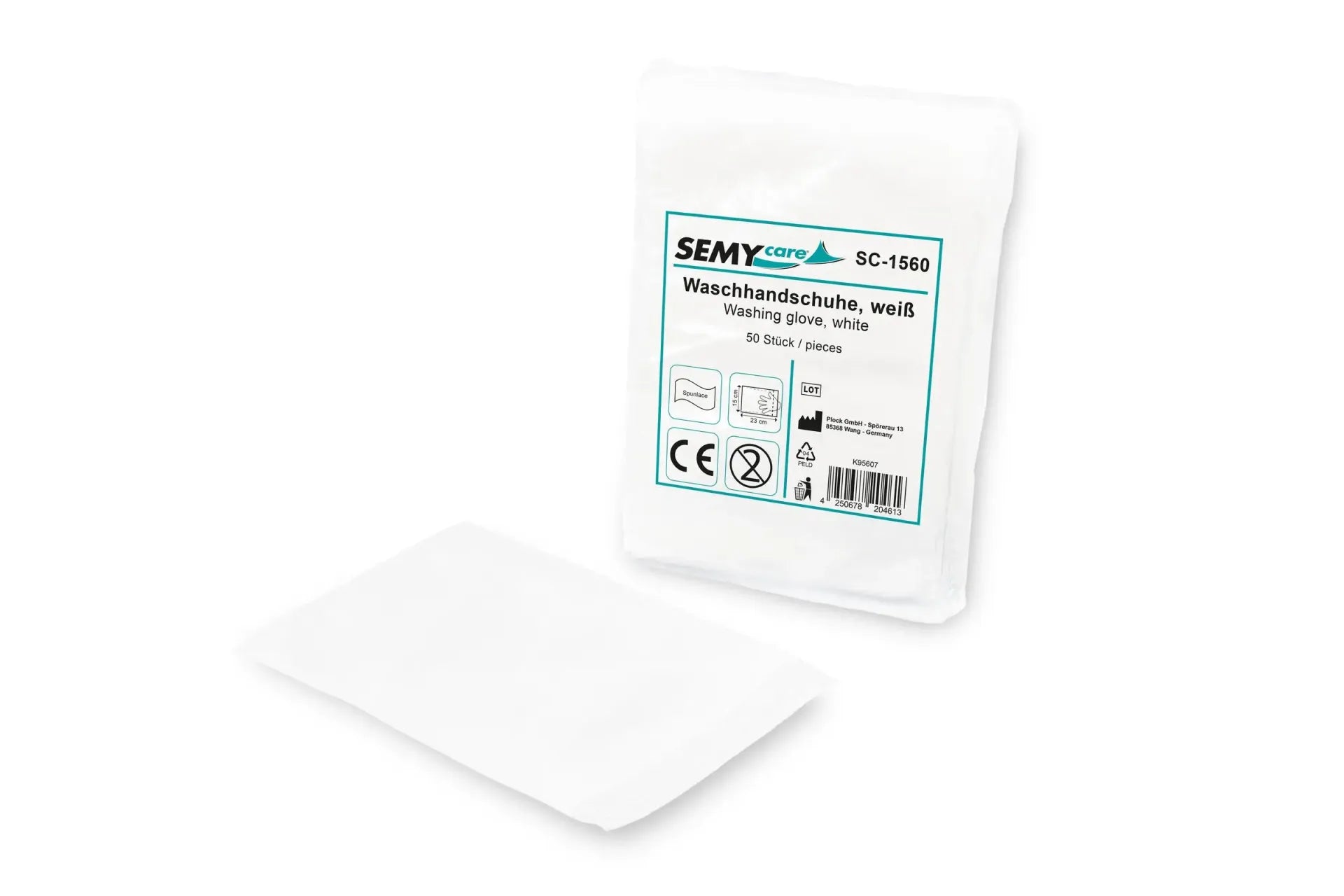 Waschhandschuhe Karton