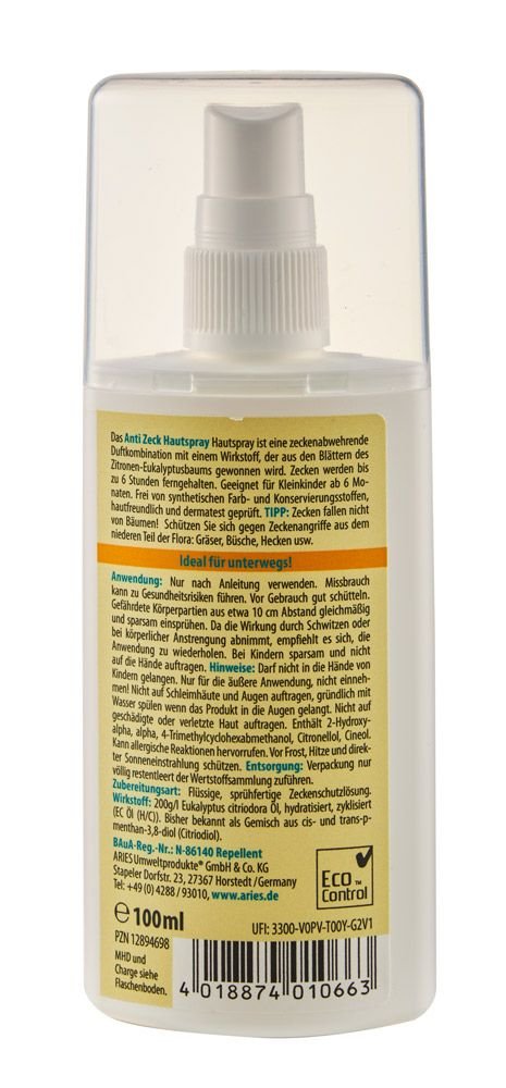 Anti Zeck Hautspray