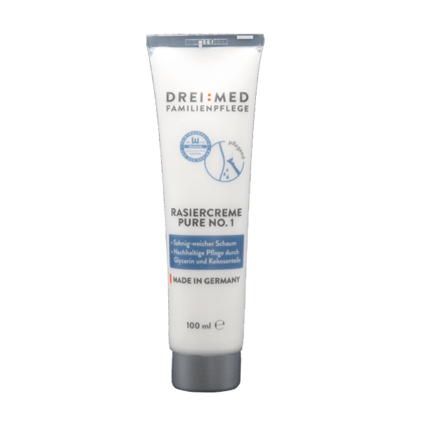 12 x Dreimed Rasiercreme Pure No.1