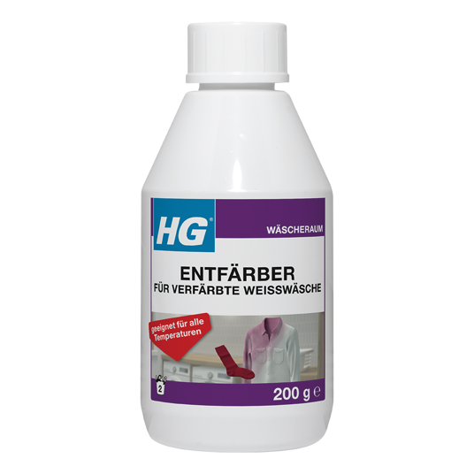 Entfärber für verfärbte Weißwäsche