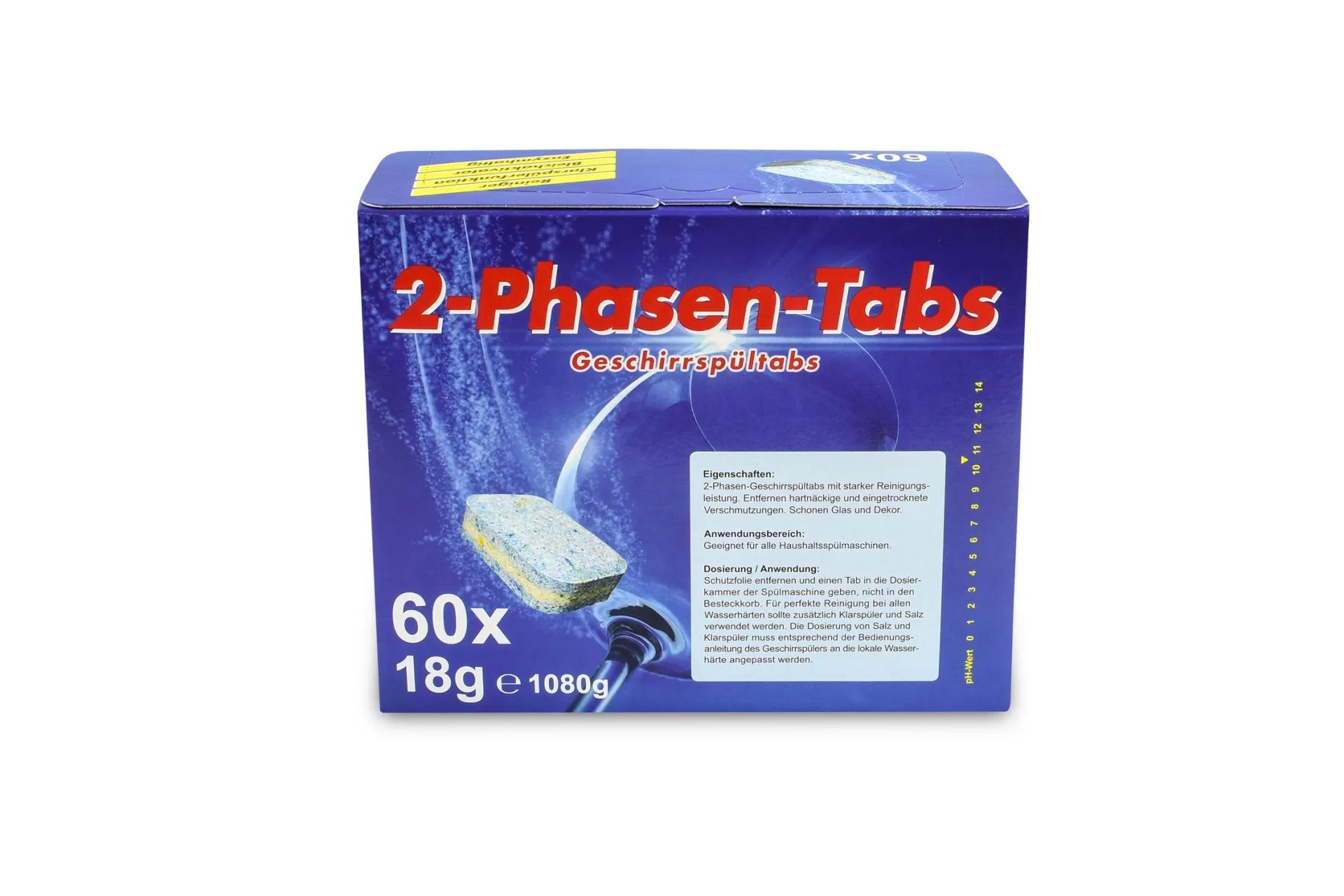 Funny Spülmaschinentabs 2 Phasen, Reiniger und Klarspüler