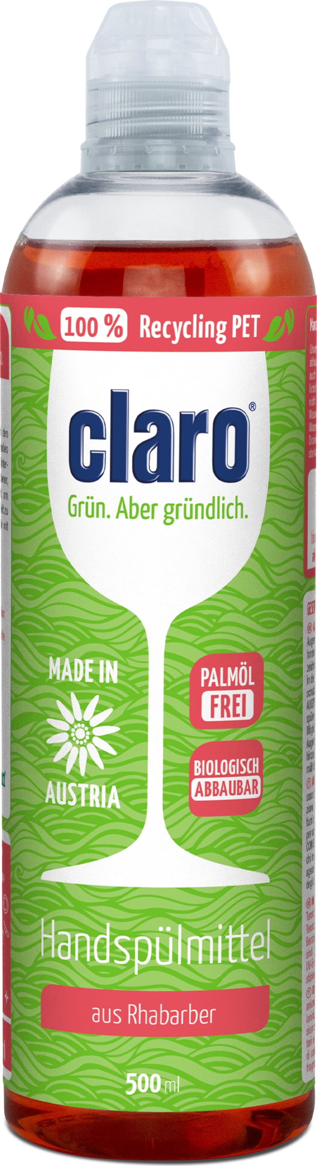 Öko Handgeschirrspülmittel Rhabarber