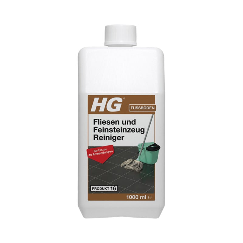 HG Fliesen und Feinsteinzeug Reiniger 1 Liter (Produkt 16)