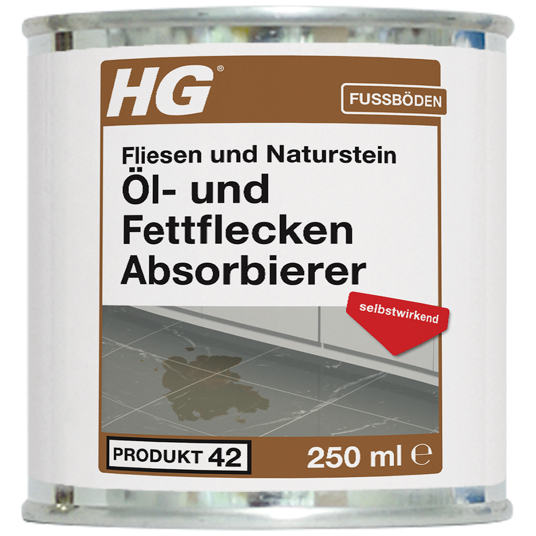 Fliesen und Naturstein Öl- & Fettflecken-Absorbierer (Produkt 42)