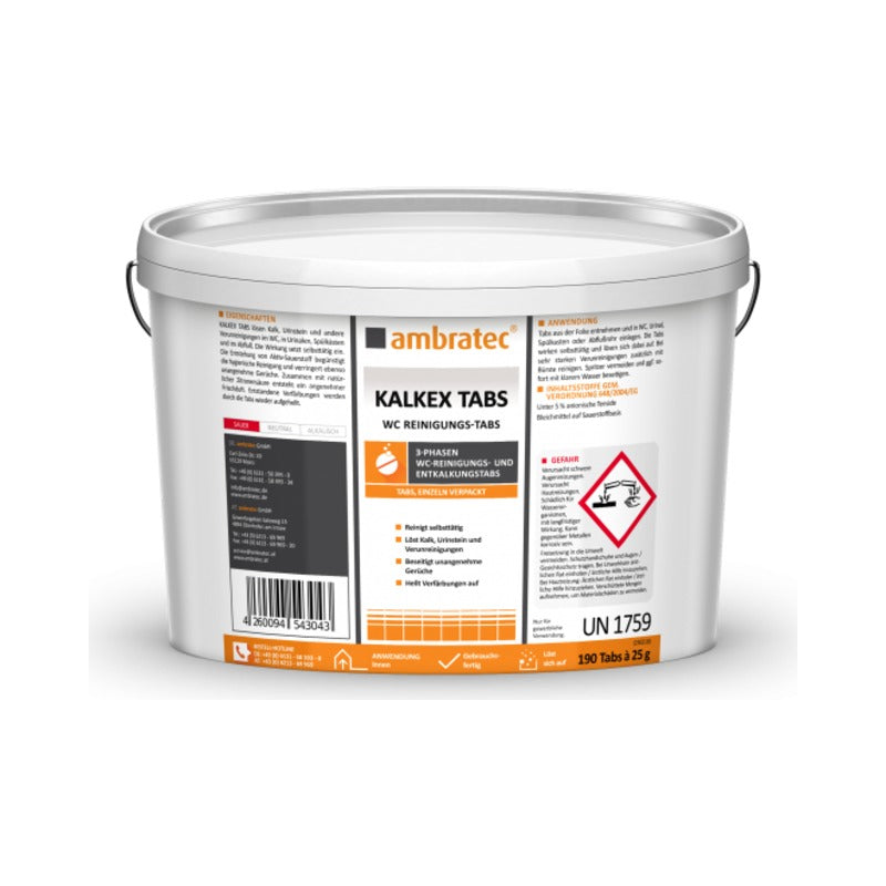 Ambratec Kalkex Tabs WC-Reinigungstabs