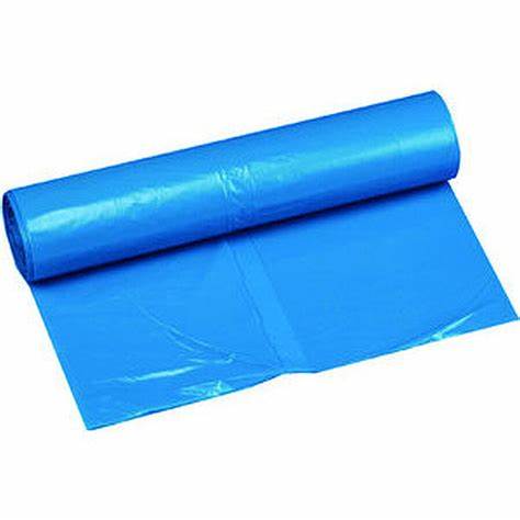 Müllsack blau auf Rolle – 700 x 1100 mm, 18 µ, HDPE