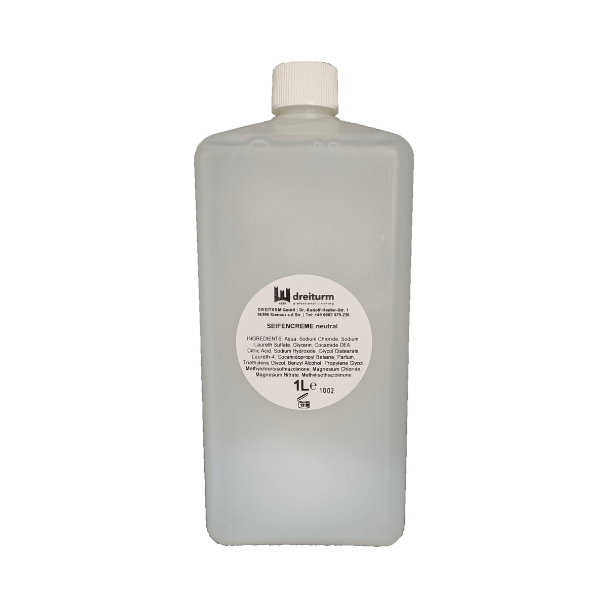 Dreiturm Seifencreme neutral 1 l Euroflasche