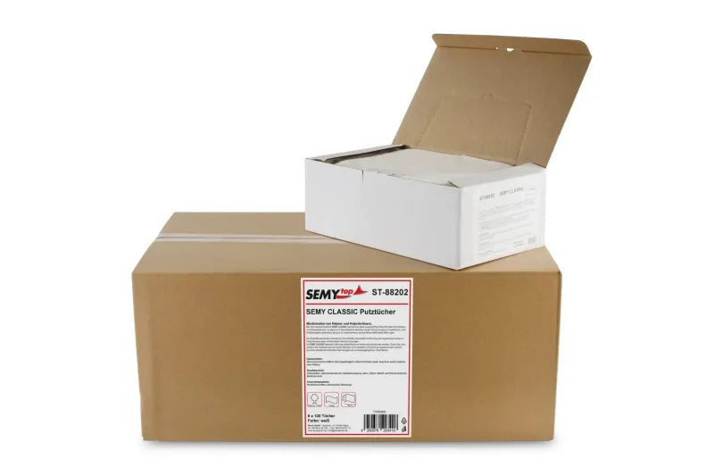 Tuch in Spenderbox, weiß