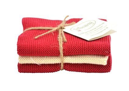 Gestrickte Wischtücher BIO von Solwang