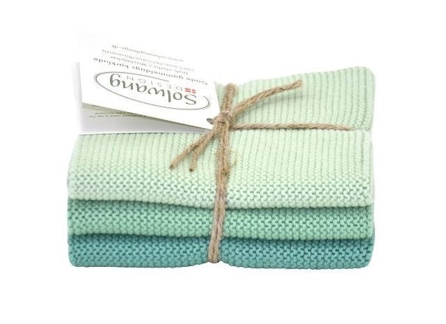 Gestrickte Wischtücher BIO von Solwang