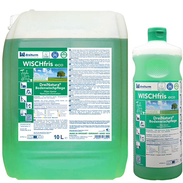 WISCHfris eco DreiNatura® Bodenwischpflege