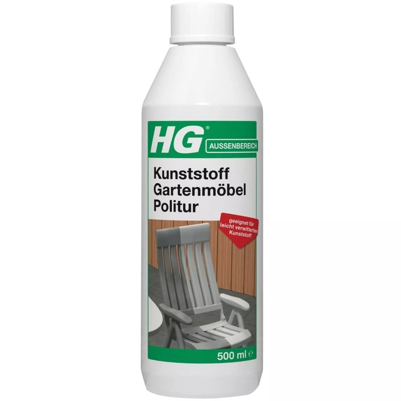 Kunststoff Gartenmöbel Politur