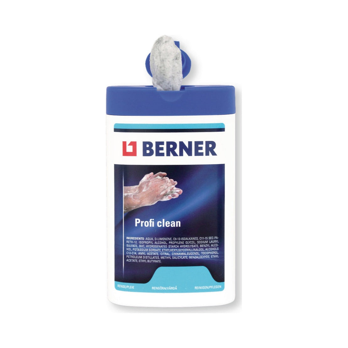 Berner Mini Profi Clean Handreinigungstücher