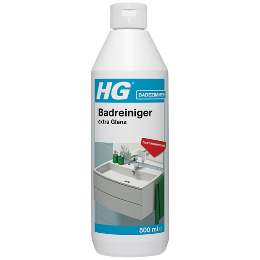 HG Sanitärglanz - Badreiniger extra Glanz