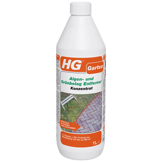 Algen- und Grünbelag- Entferner Konzentrat