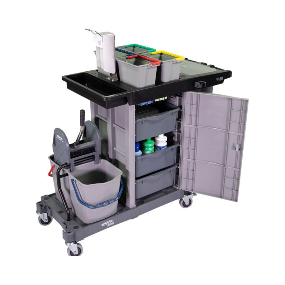 Sprintus Reinigungswagen MatriX Press verschließbar