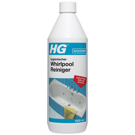 Hygienischer Whirlpool Reiniger