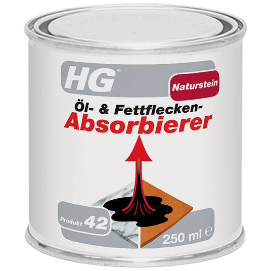 Fliesen und Naturstein Öl- & Fettflecken-Absorbierer (Produkt 42)
