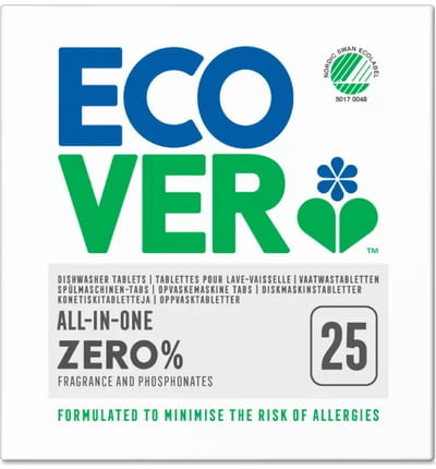 Spülmaschinen Tabs Zero All in One von Ecover