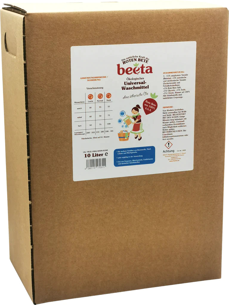 Parfumfreies Flüssigwaschmittel für Buntwäsche