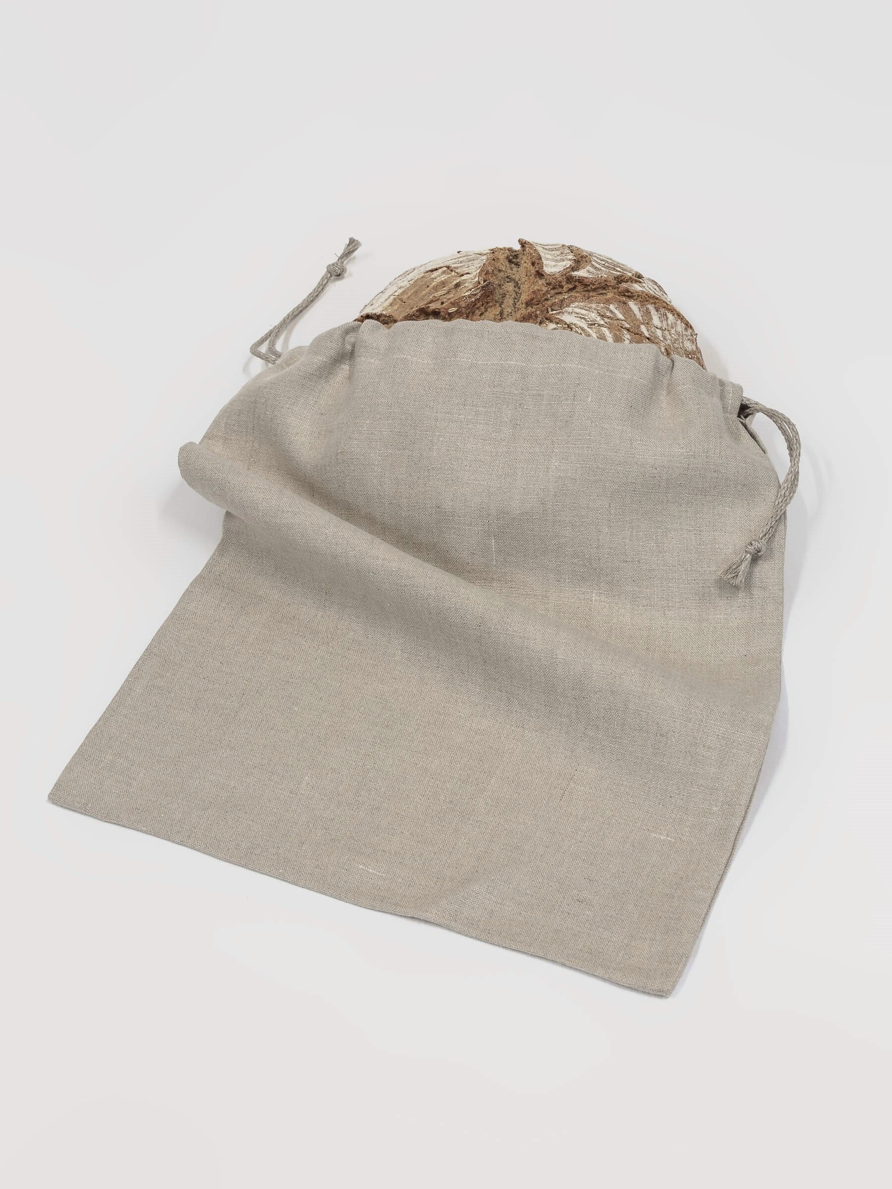 Schlichter Brotsack aus reinem Leinen