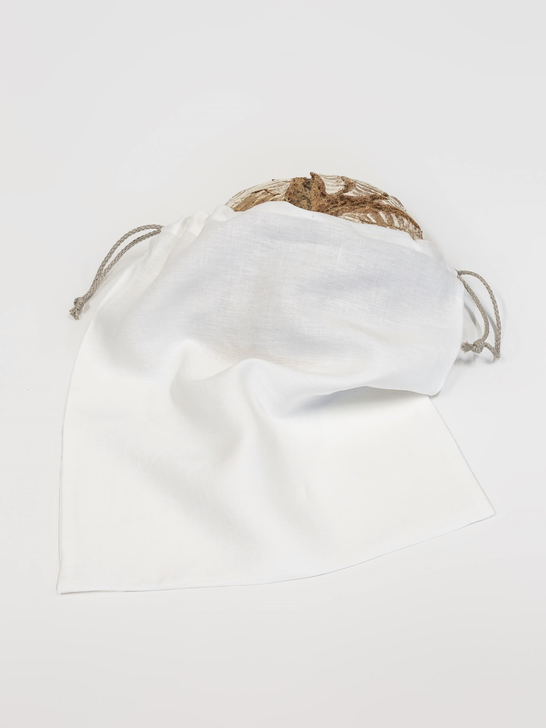 Schlichter Brotsack aus reinem Leinen