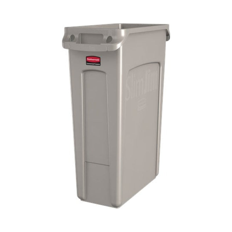 Rubbermaid Slim Jim Abfallbehälter mit Belüftungskanälen 87 l +