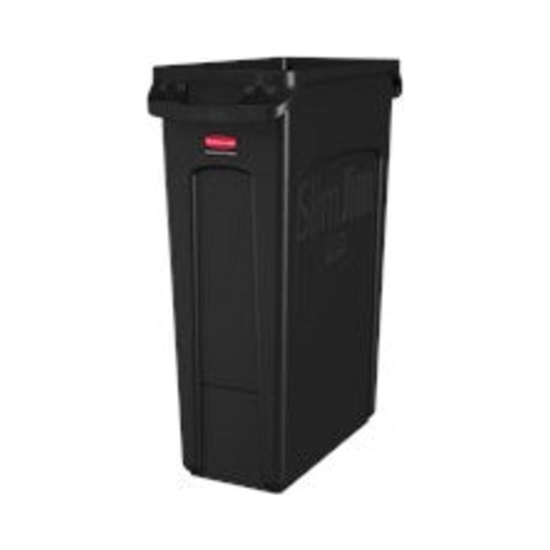 Rubbermaid Slim Jim Abfallbehälter mit Belüftungskanälen 87 l +