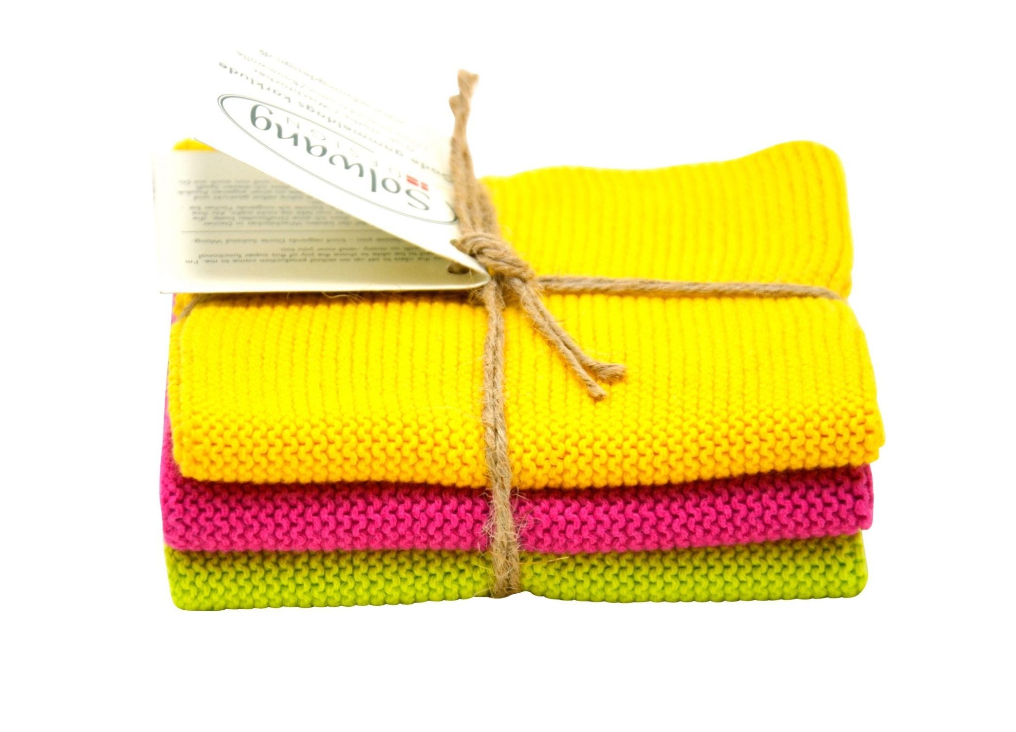 Gestrickte Wischtücher BIO von Solwang