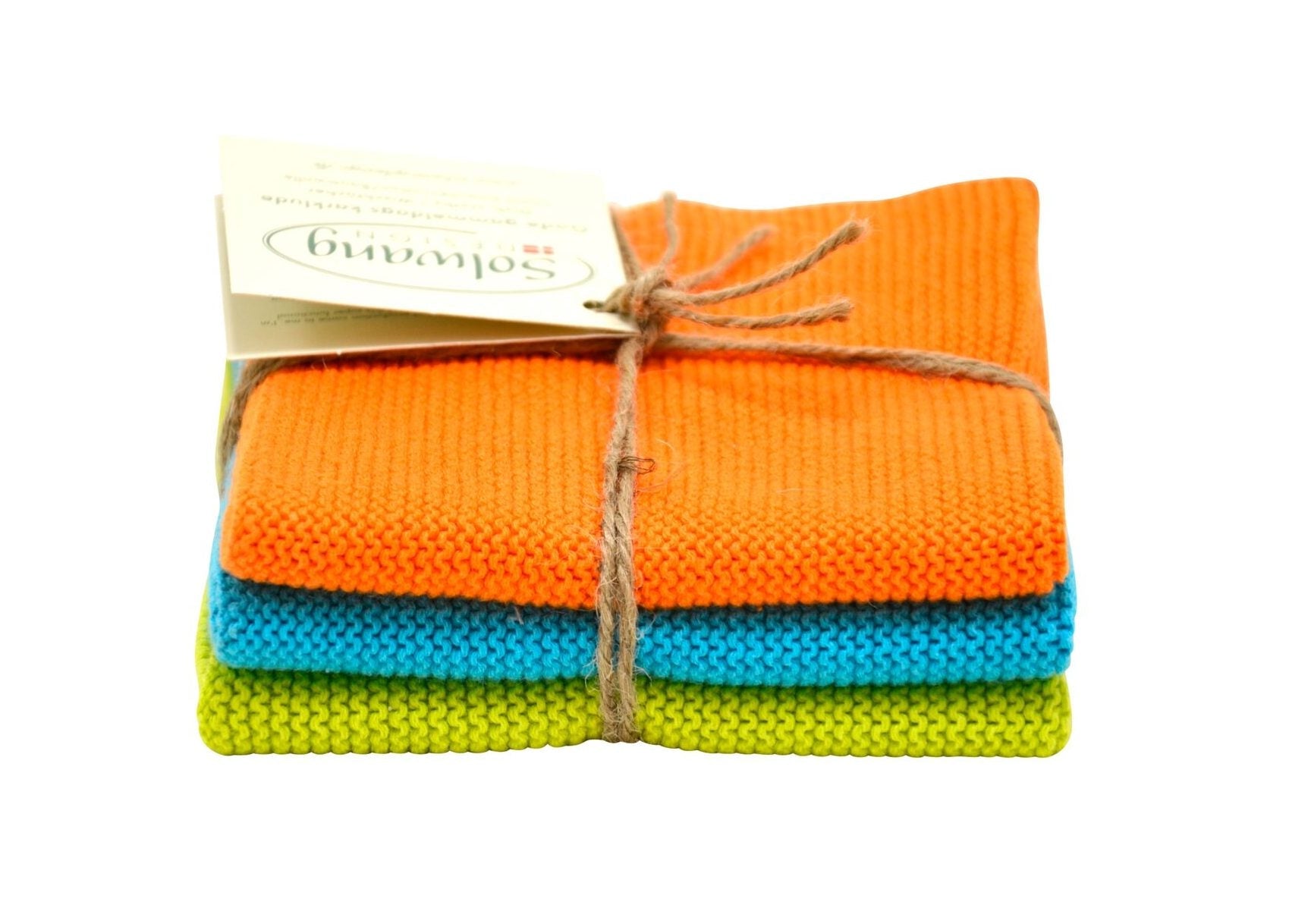 Gestrickte Wischtücher BIO von Solwang