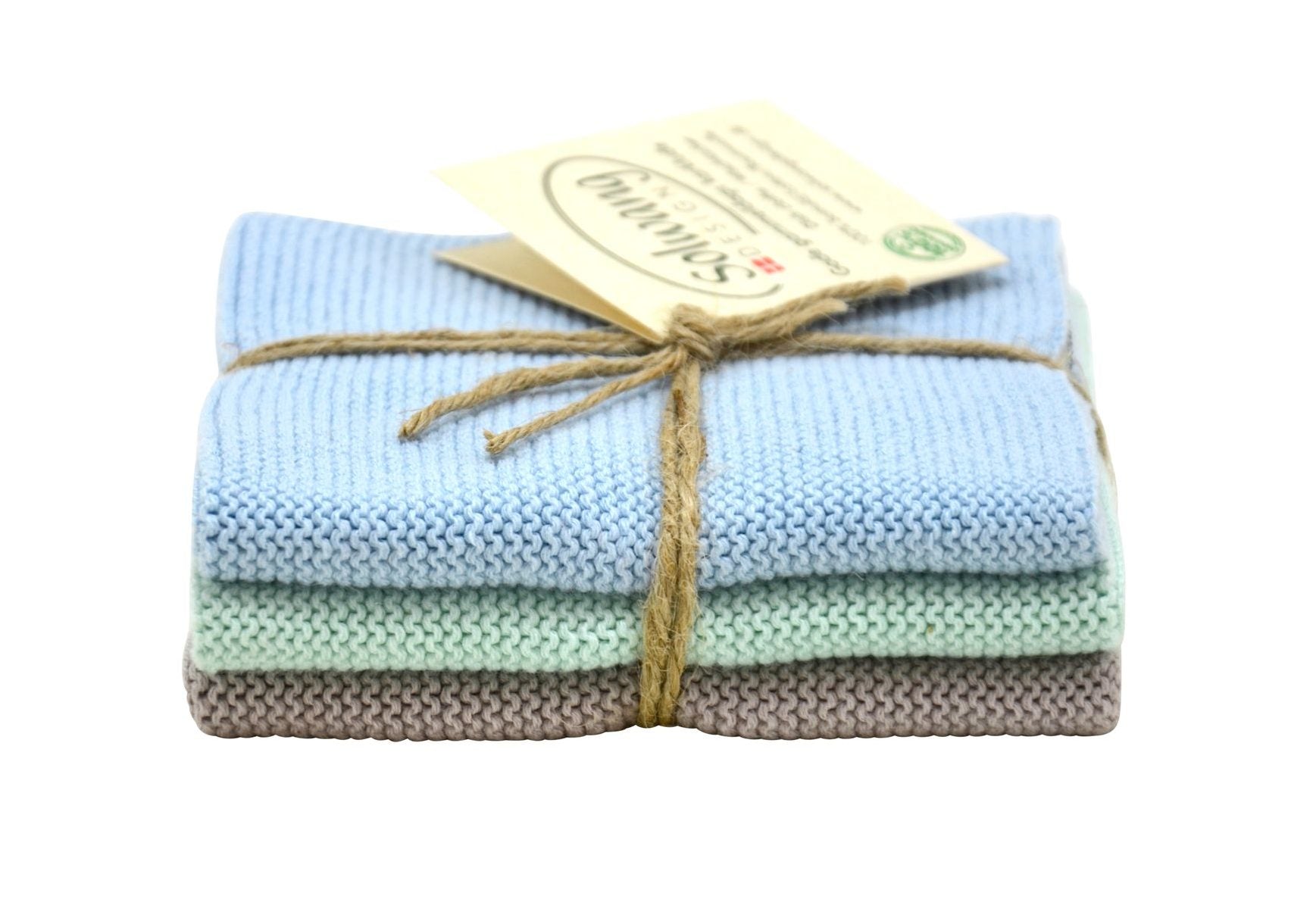 Gestrickte Wischtücher BIO von Solwang