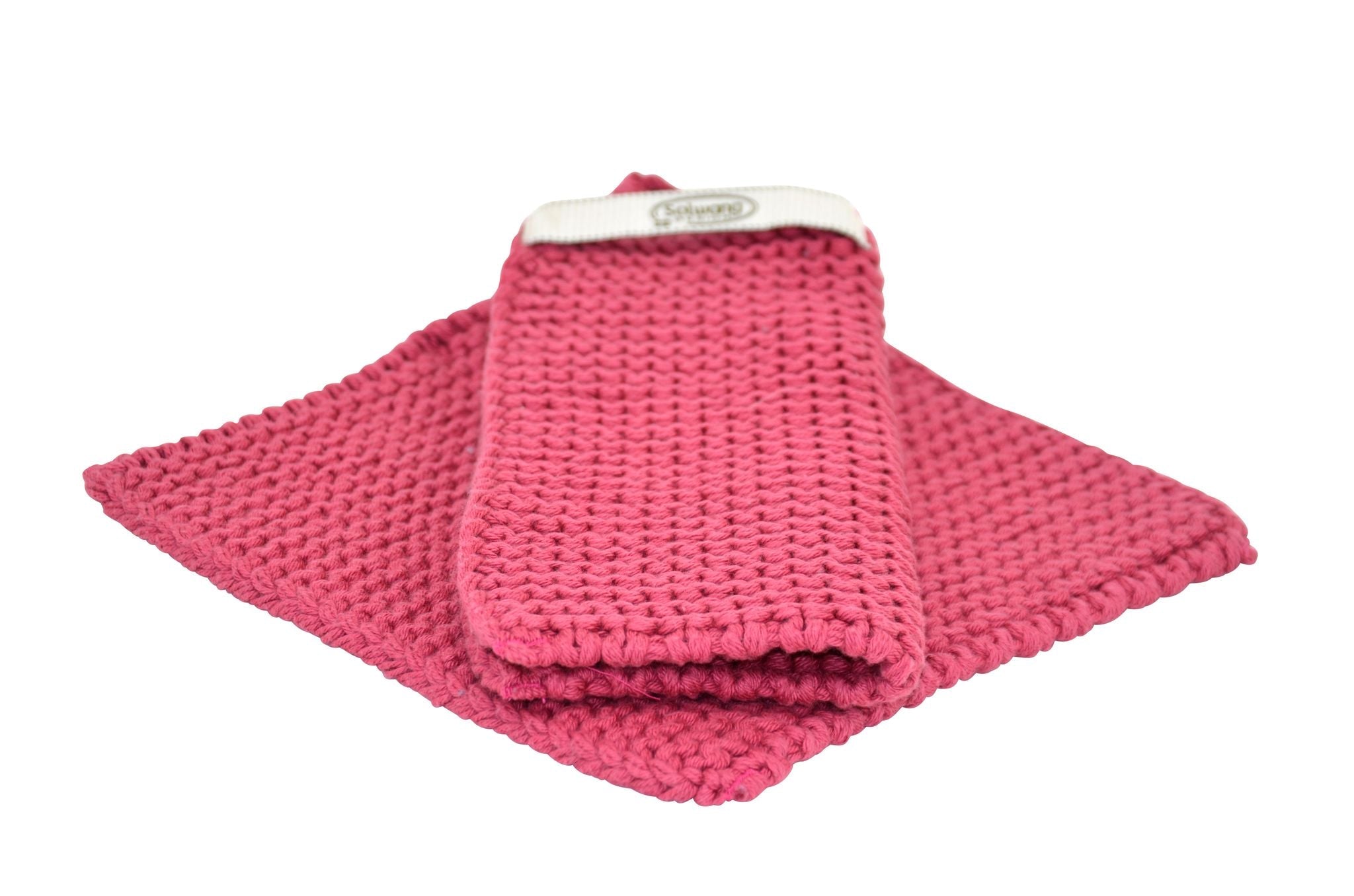 Gestrickte Topflappen in BIO von Solwang