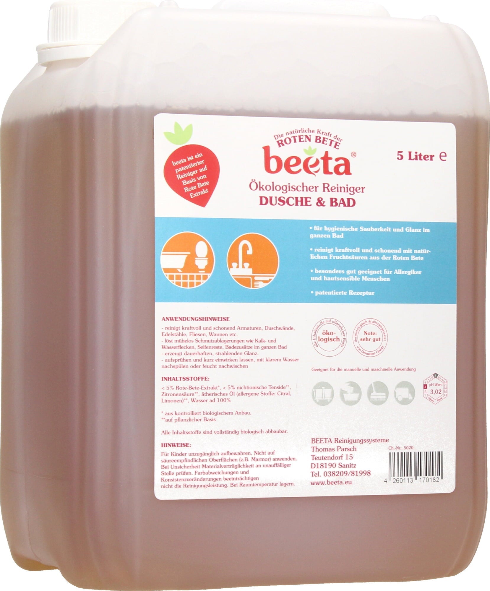 Bad- und Duschreiniger