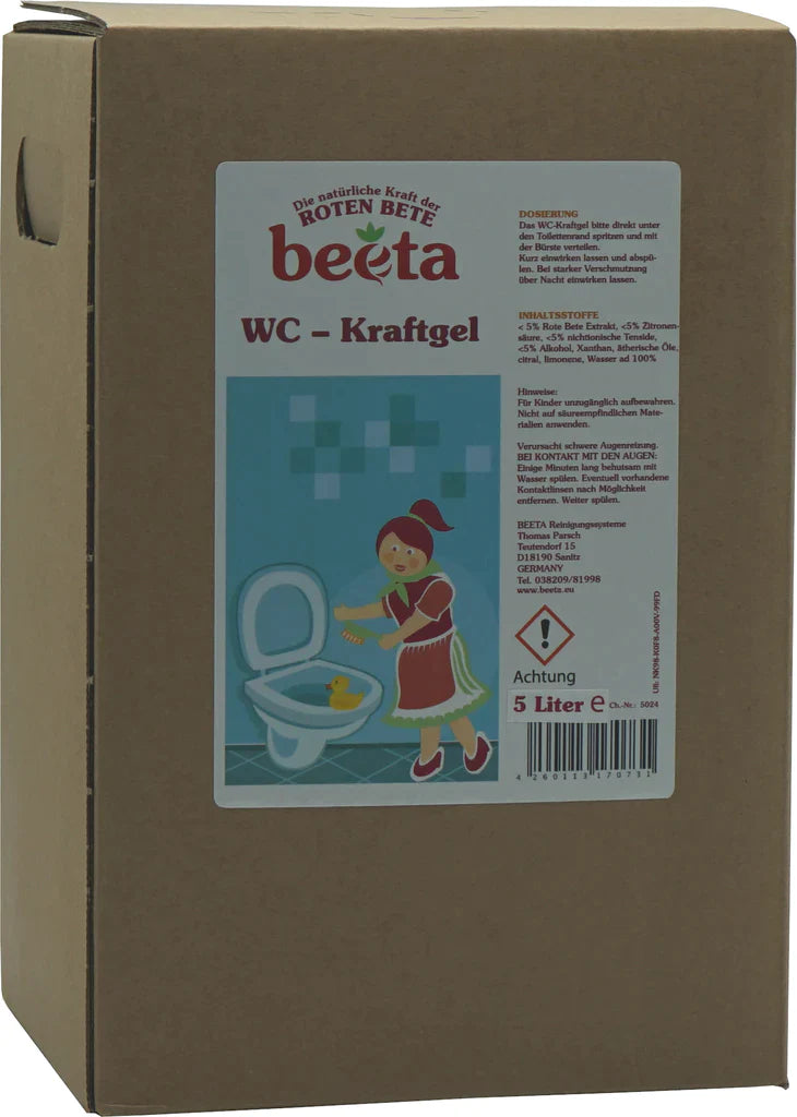 WC Kraftgel mit Duft aus natürlichem ätherischen Öl
