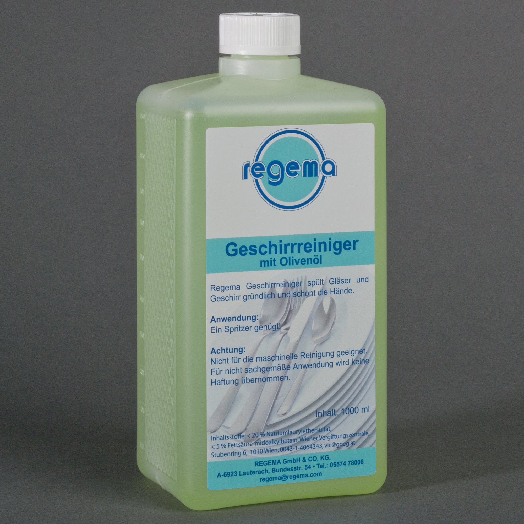 Geschirrreiniger mit Olivenöl