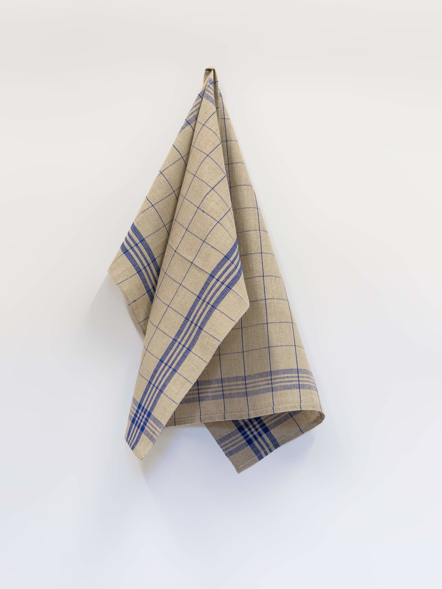 Geschirrtuch Natur & Karo