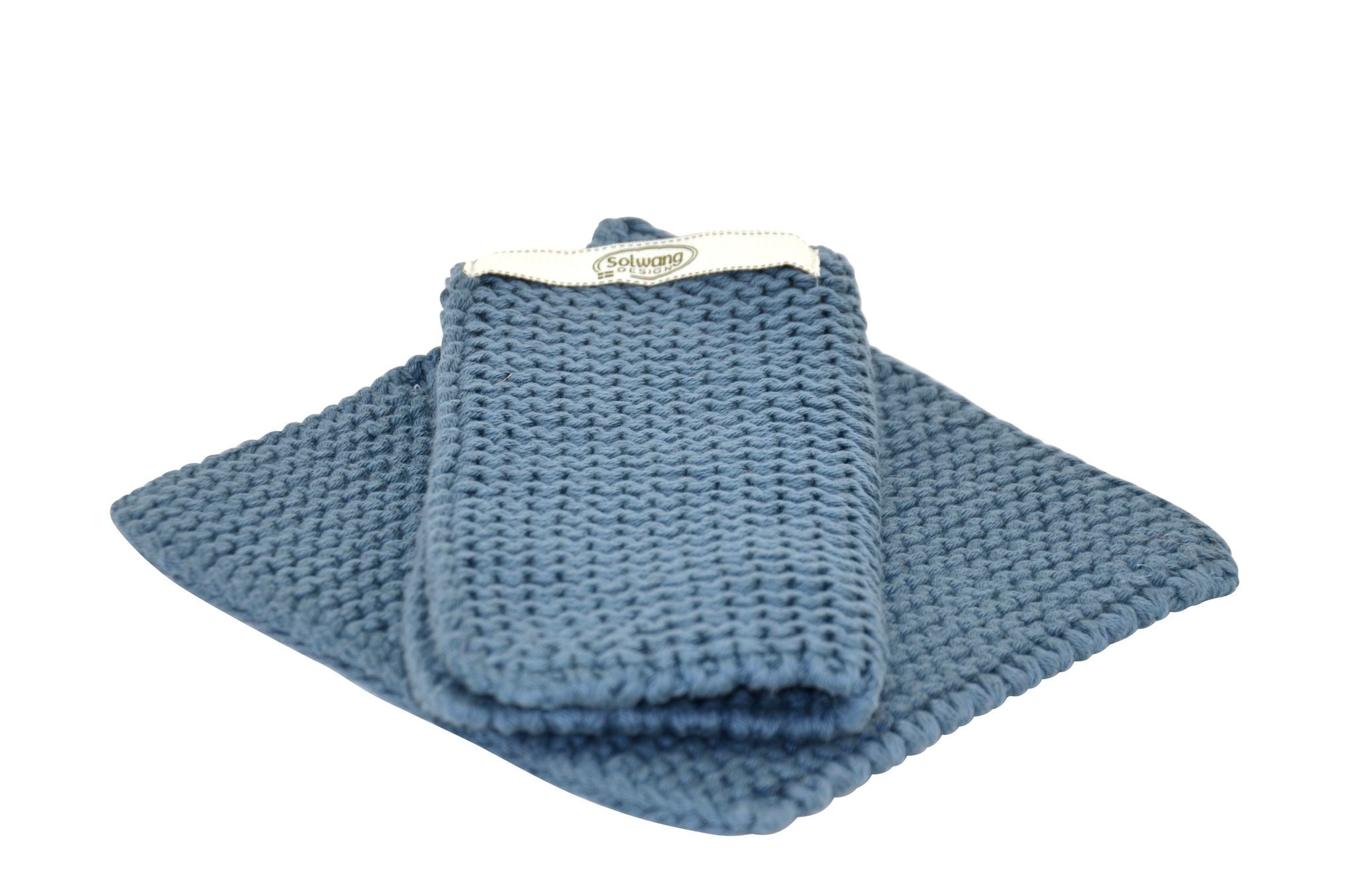 Gestrickte Topflappen in BIO von Solwang