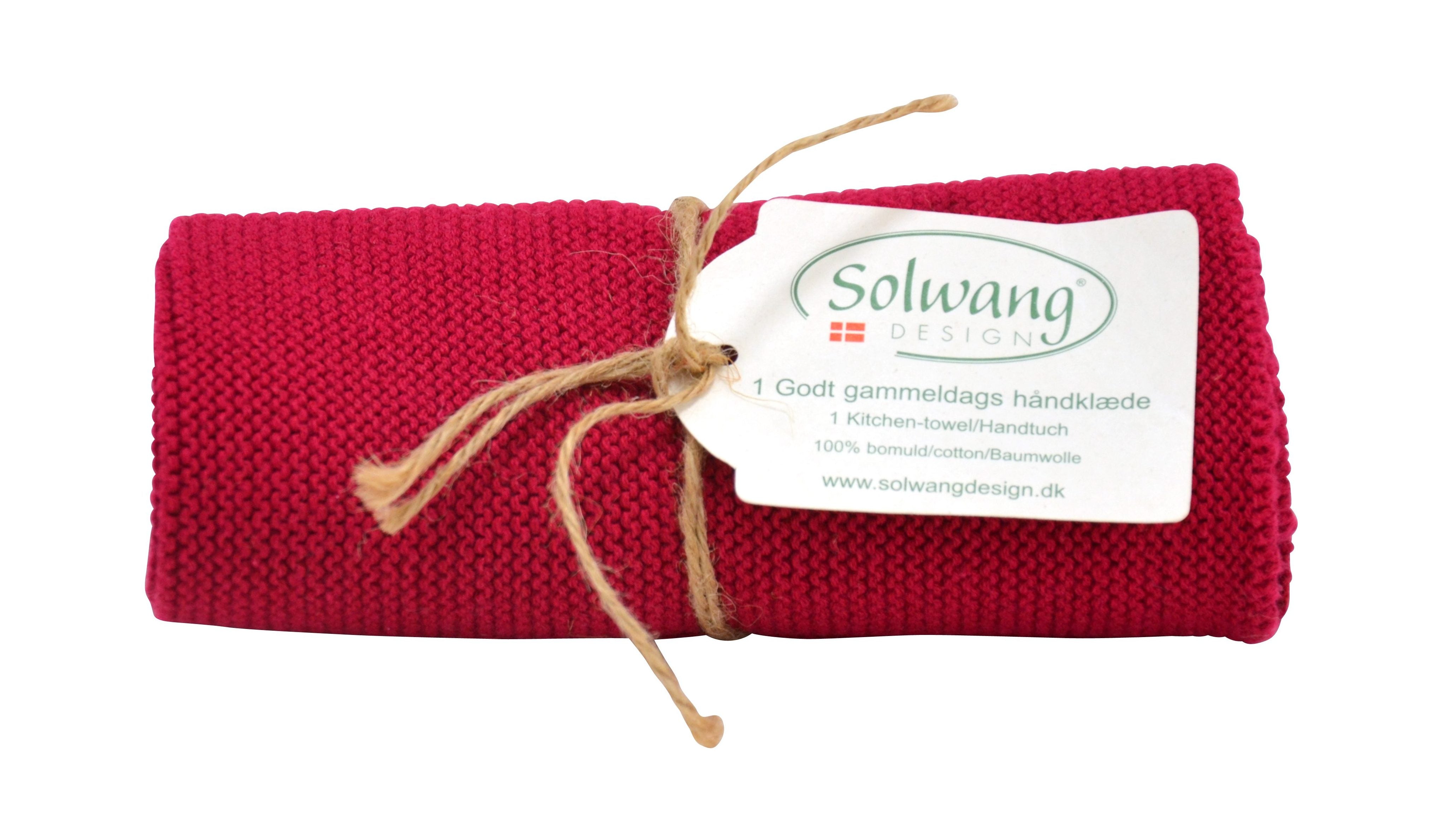 Gestricktes Handtuch BIO von Solwang