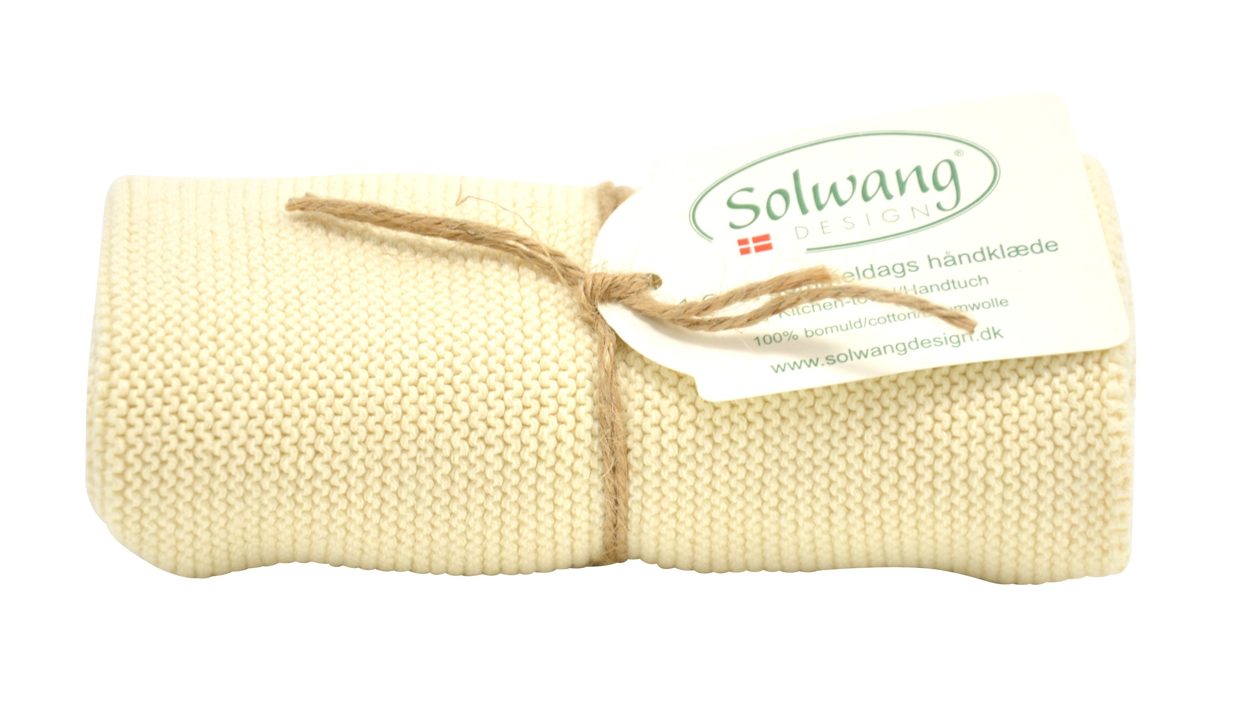 Gestricktes Handtuch BIO von Solwang