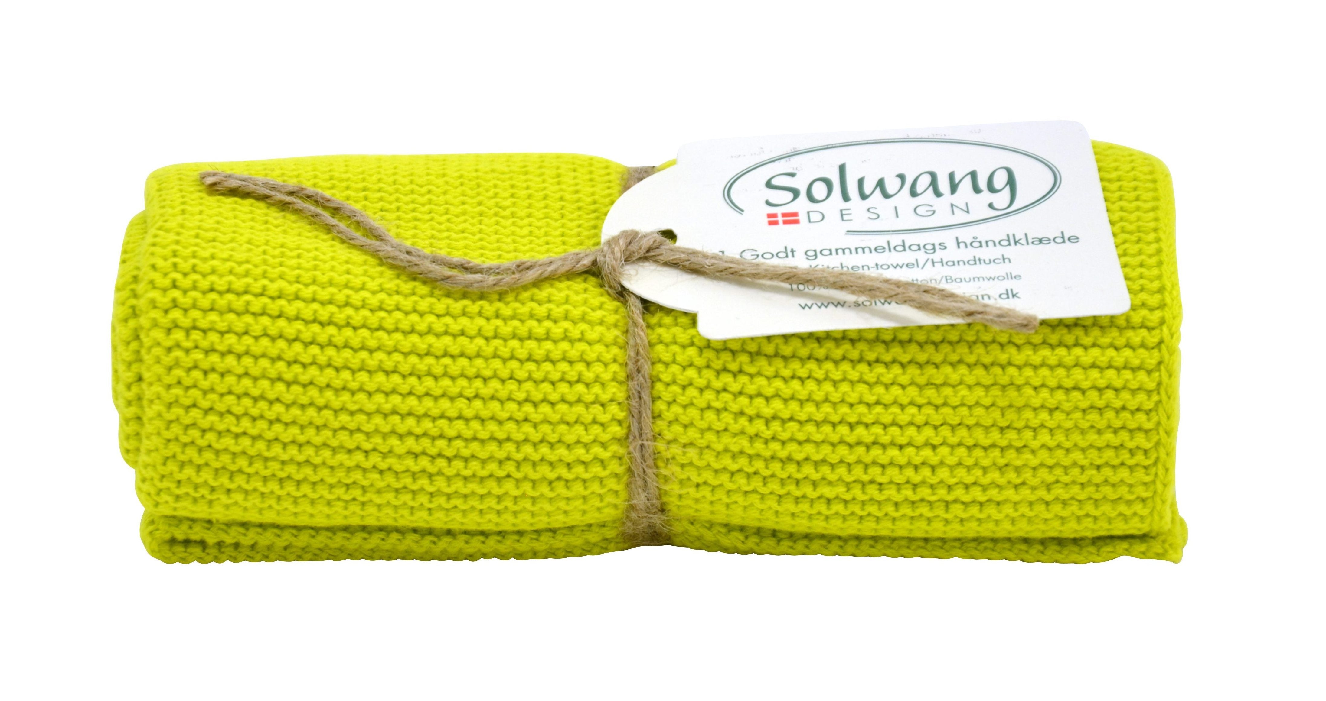 Gestricktes Handtuch BIO von Solwang