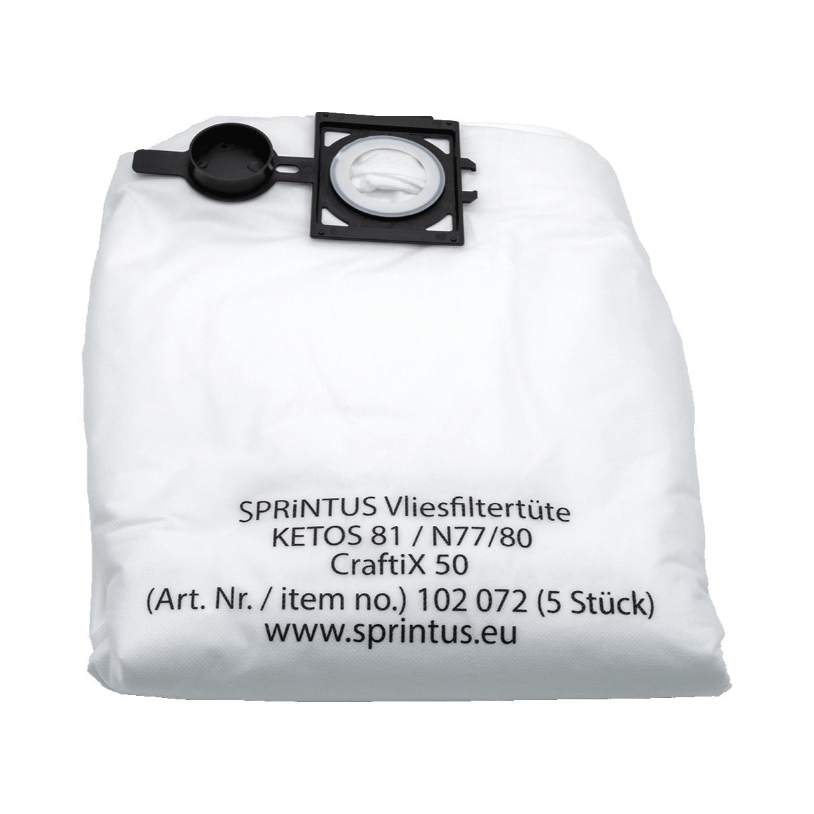Sprintus Vliesfiltertüten 50 l für N 77, N 80, Ketos 81 und CraftiX 50